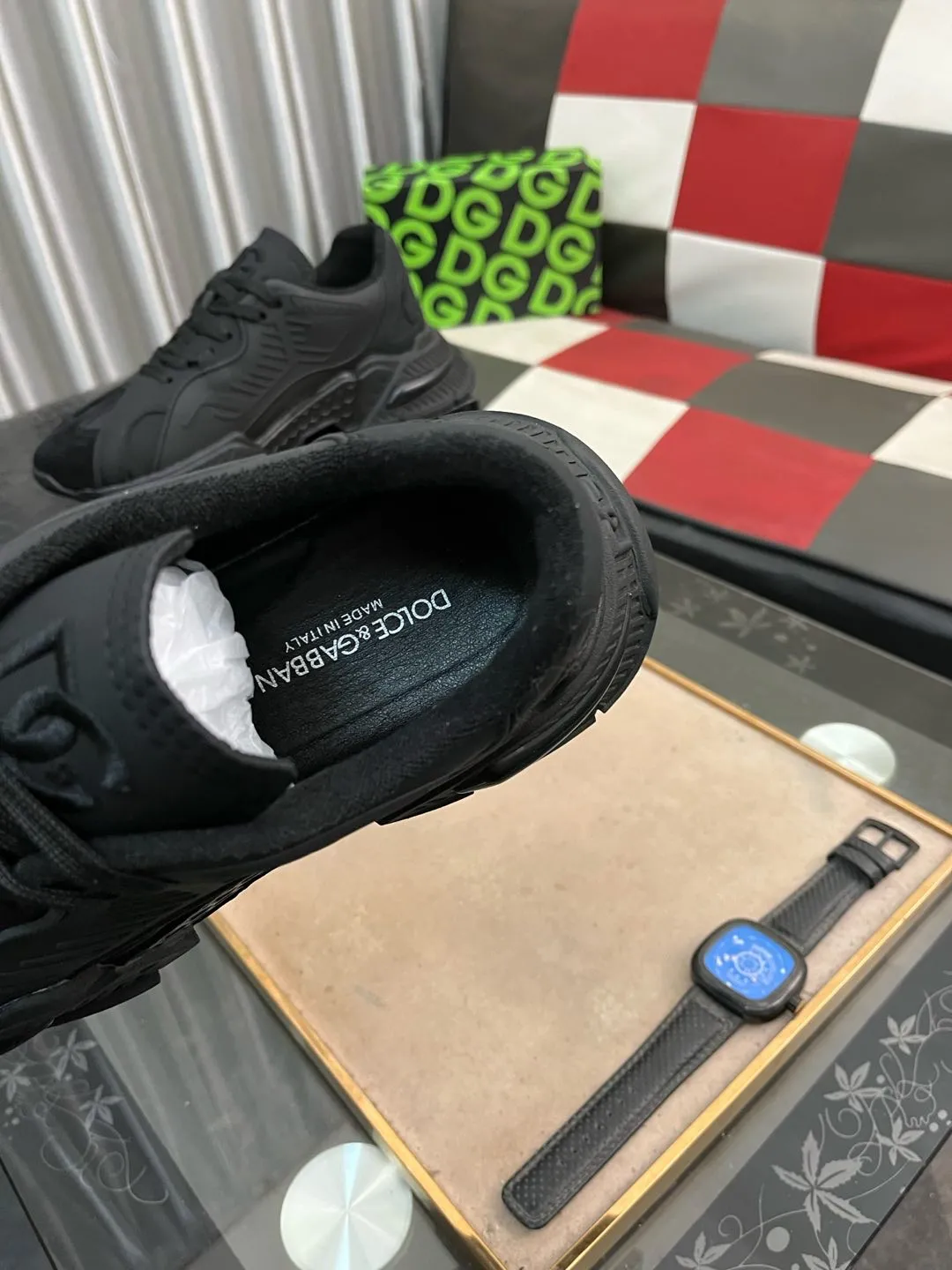 Men's men's shoes💰560⌚️⌚️DG "Dolce & Gabbana" low-top casual shoes Regular size: 35-46 Product material: Upper imported cowhide stitching fabric, breathable lining, original outsole